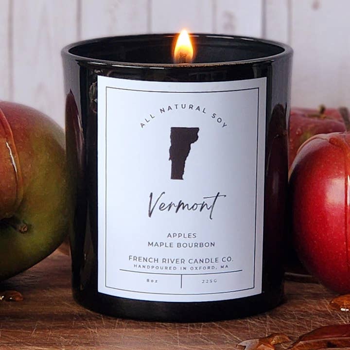 8.5oz. Vermont Soy Candle for wholesale by French River Candle Co.