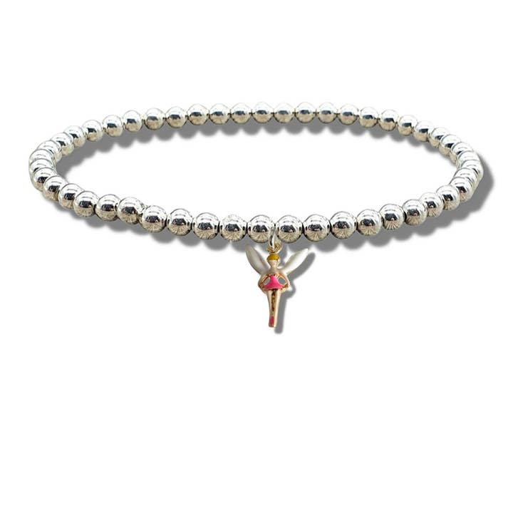 Perlenarmband mit rosa Feen für Mädchen für den Großhandel von Aye Do Gifts