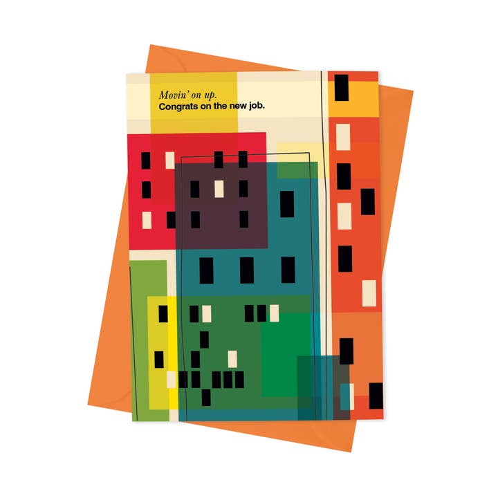 New Job - Humorous Congratulations Card for wholesale by Paisley Paper Co.