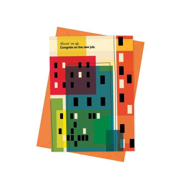 New Job - Humorous Congratulations Card for wholesale by Paisley Paper Co.