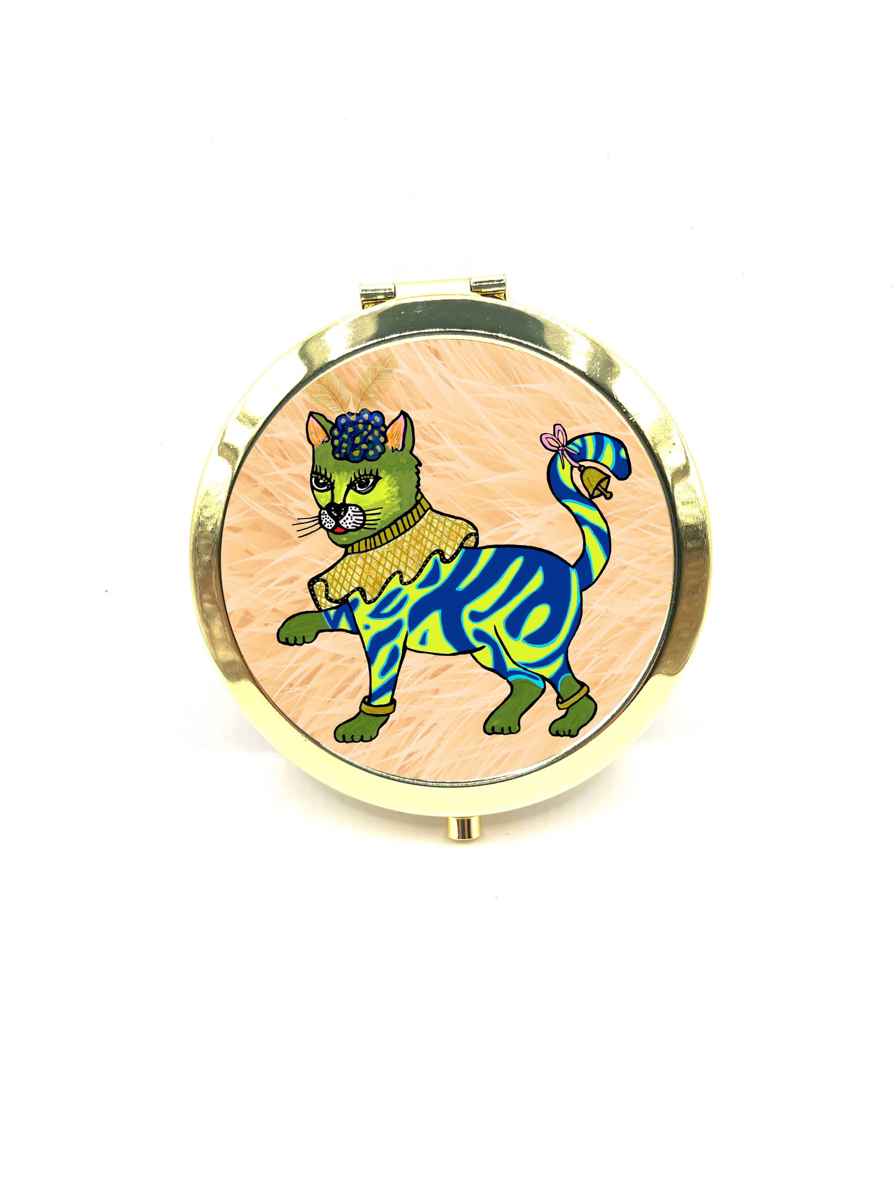 FunkyAdi - Wholesale Compact Mirror - Compact Mirrors Pin Button7