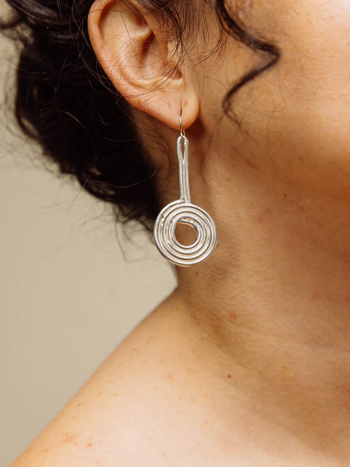 Pendulum in Sterling Silver for wholesale by Weave Gold