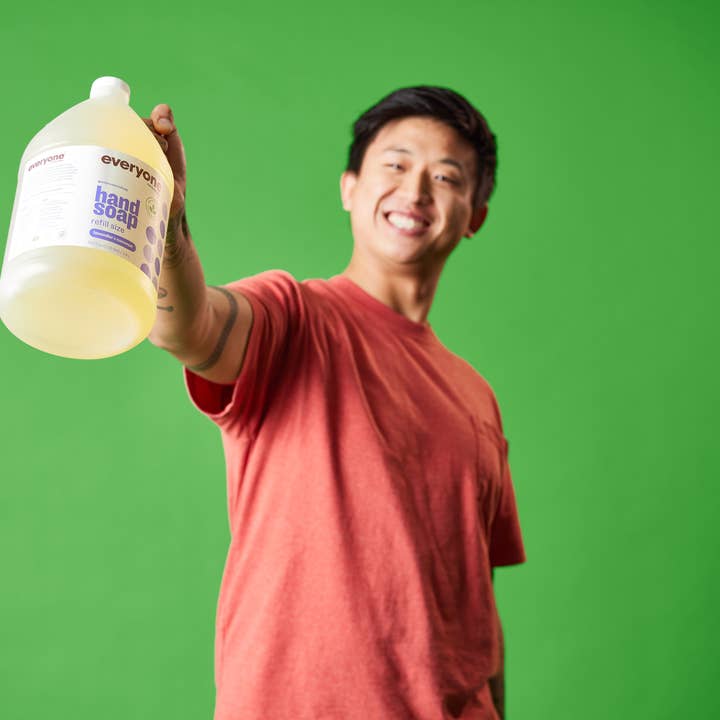 EO + Everyone - Wholesale Hand Soap/Wash - Lavender + Coconut Hand Soap Gallon- case pack of 4 2