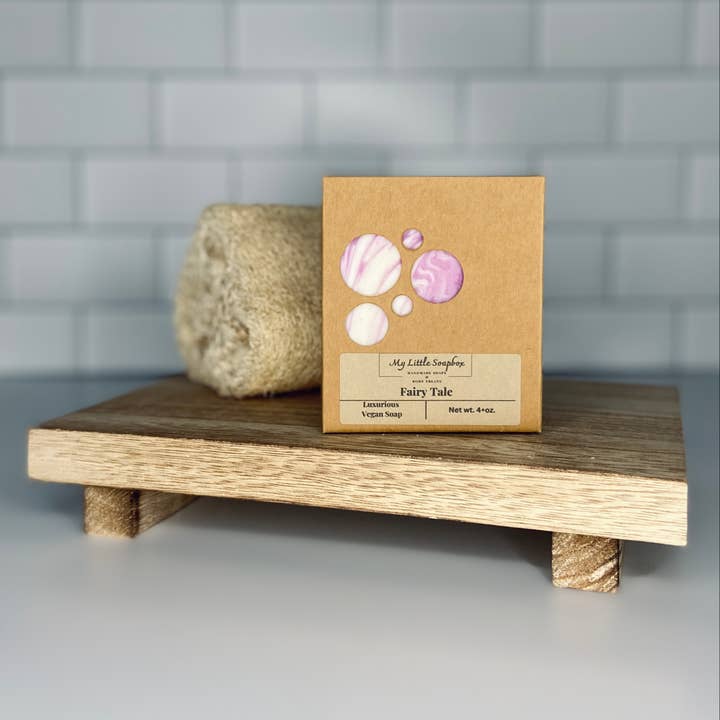 My Little Soapbox - Vente Pains de savon - Savon artisanal végétalien Fairy Tale