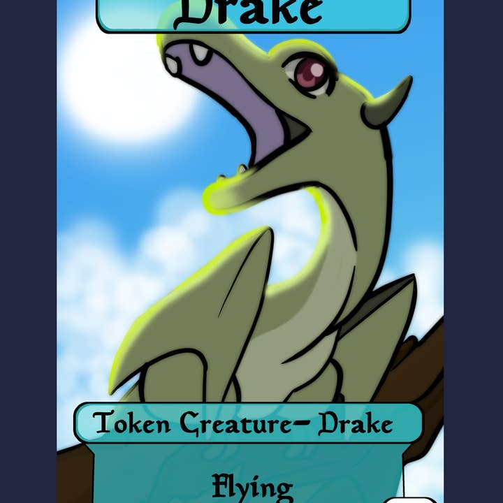 Drake 2/2 Token for wholesale by Mega Chibi