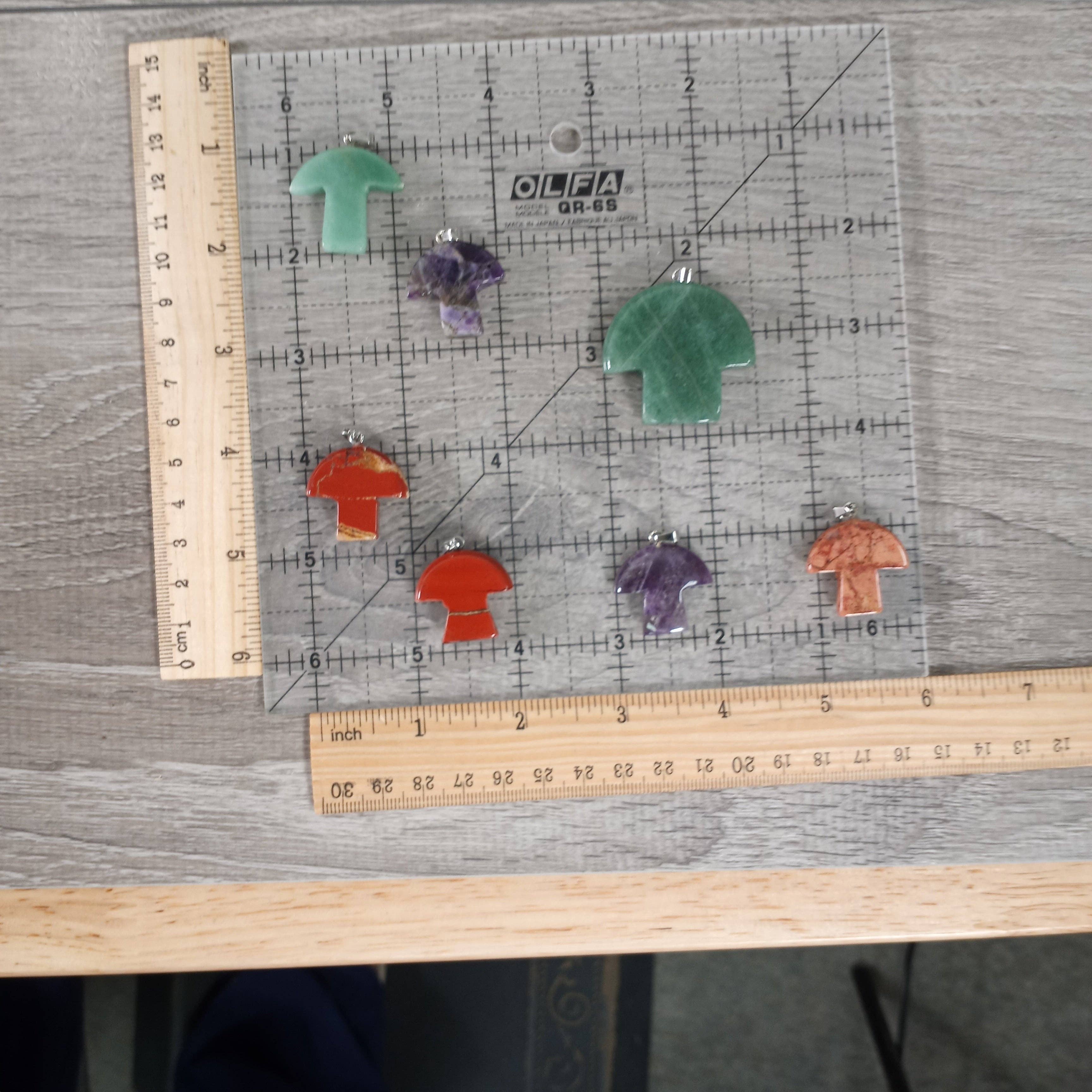 Keystone Crystals - Wholesale Individual Charm/Pendant - Gemstone Mushroom Pendants – Assorted Crystal Styles4