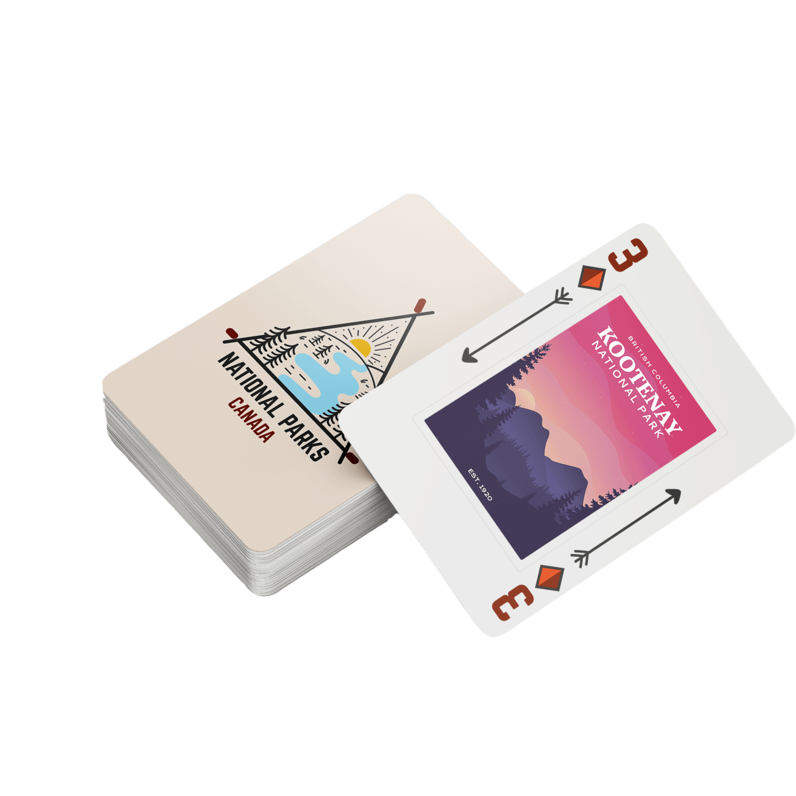 Canada Untamed - Wholesale Playing cards - Canada National Parks Waterproof Playing Cards12