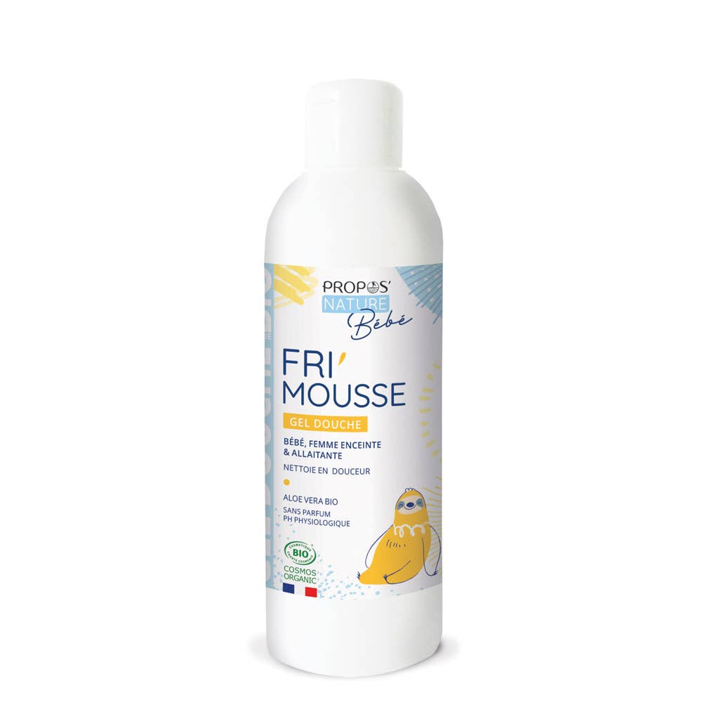 Propos'Nature - Wholesale Body Wash/Shower Gel - Kids & Baby - Organic Shower Gel Fri'mousse - For Babies - 200ml1