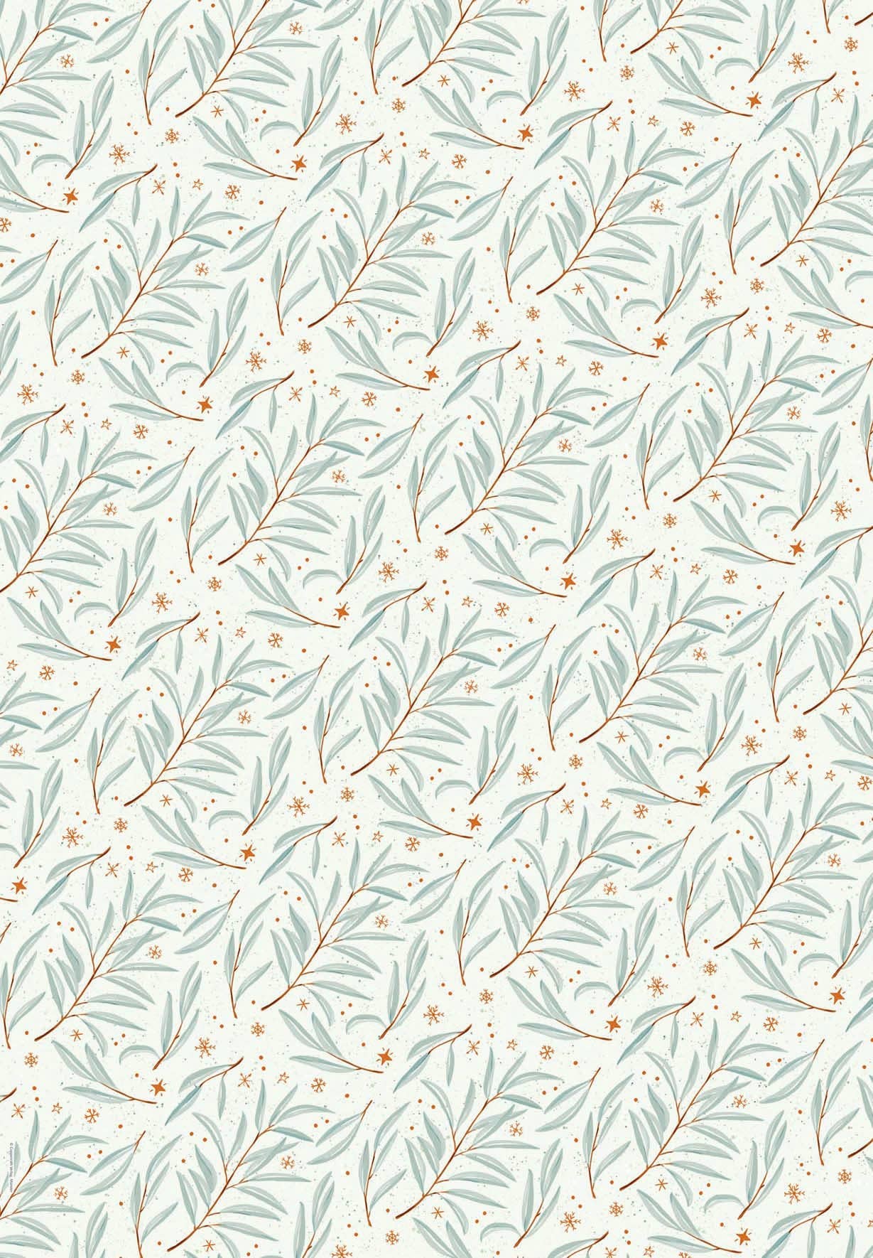 Alison Gardiner US - Vente Feuille de papier cadeau - Livre d'emballage Winter Love10