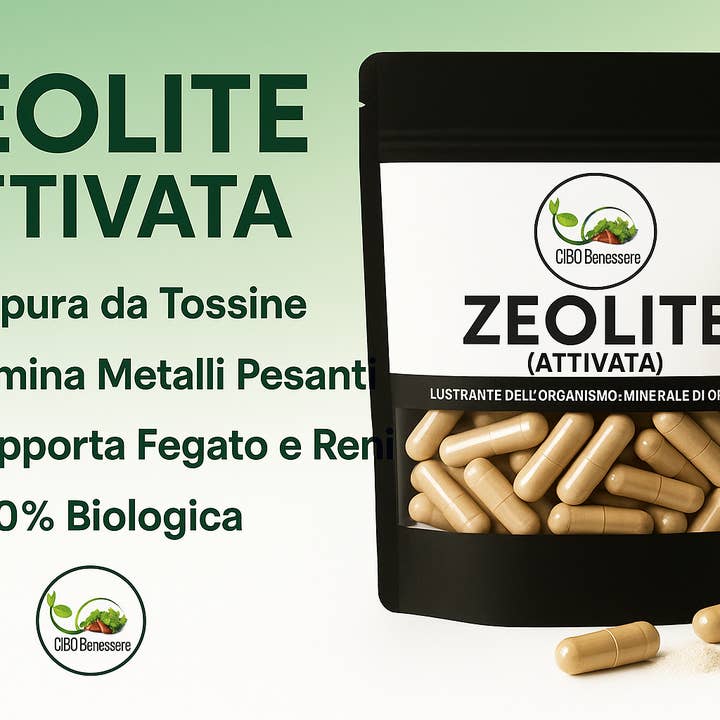 Cibobenessere - Wholesale Oral Supplement/Vitamin - Activated Bio Zeolite Caps3