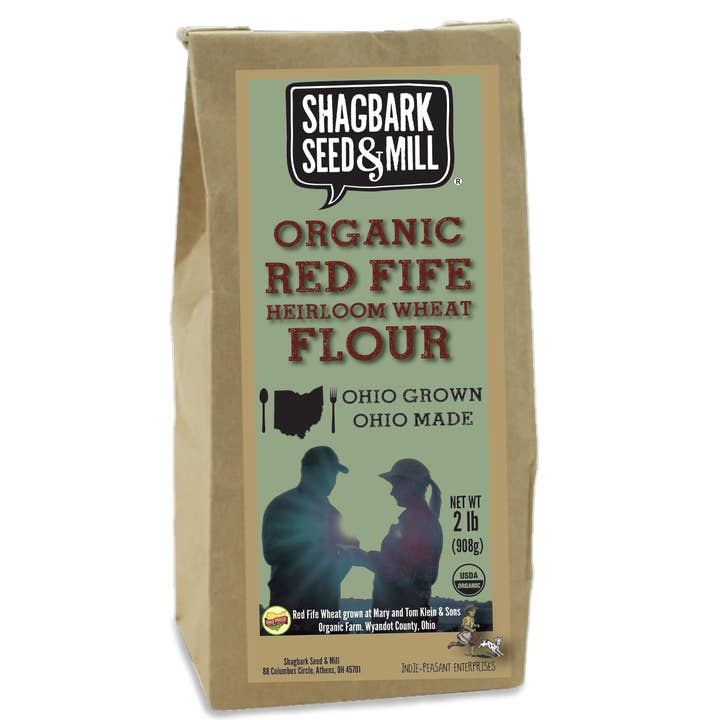 Organic Whole Wheat Flour (Case of 6) for wholesale by Shagbark Seed & Mill