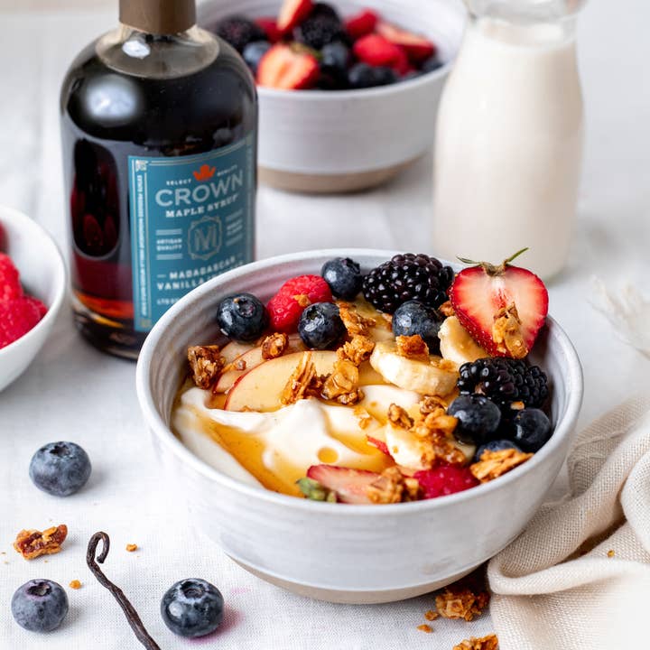 Crown Maple - Wholesale Maple Syrup - Madagascar Vanilla Infused Organic Maple Syrup3