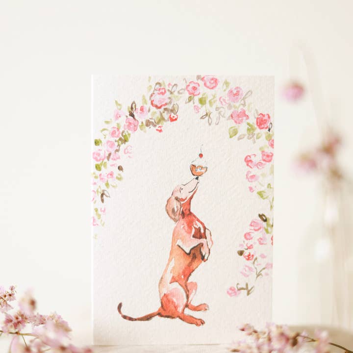 Sophie Amelia Creates - Wholesale Birthday Card - Sausage party