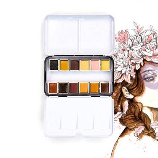 Watercolor Confections: Complexion Watercolor Paint for wholesale by Art Philosophy