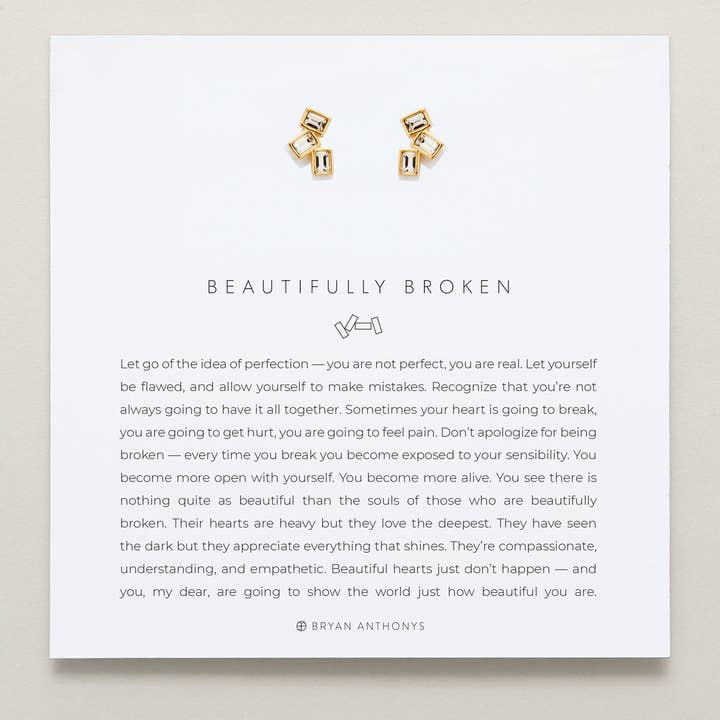 Bryan Anthonys - Vendita all'ingrosso Orecchini a bottone - Orecchini a bottone splendidamente rotti