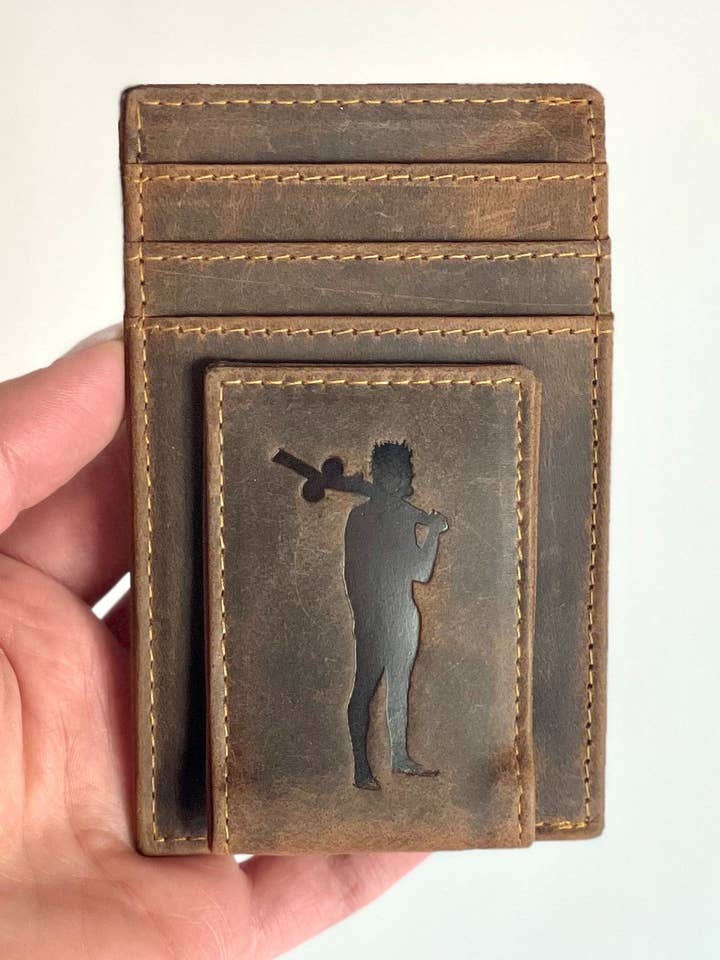 Walter Leather Wallet for wholesale by Twig & Barry’s Apparel Co