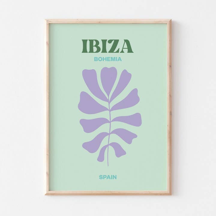 Ibiza Bohemia Art Print for wholesale by POSTERAMI