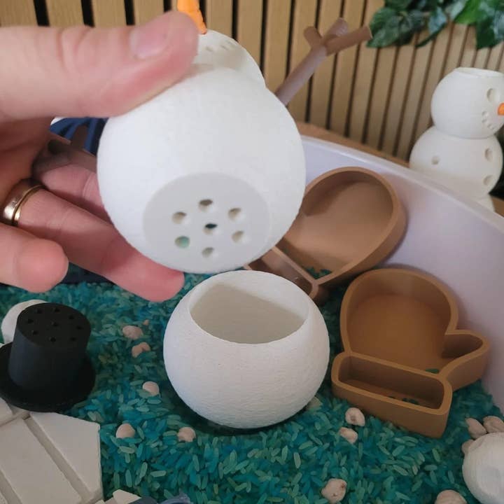 play this way - Wholesale Toy Set - Kids - Snowman jars1