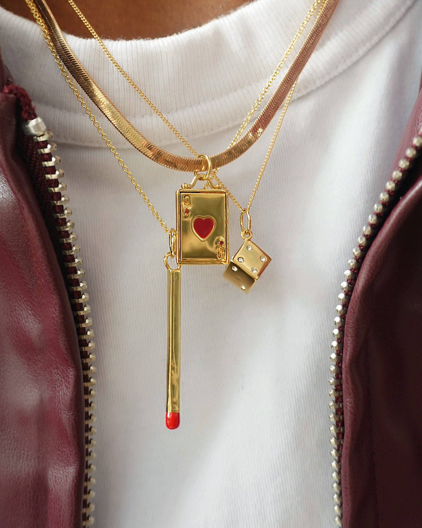 Mod + Jo - Wholesale Individual Charm/Pendant - Angie Domino Charm3