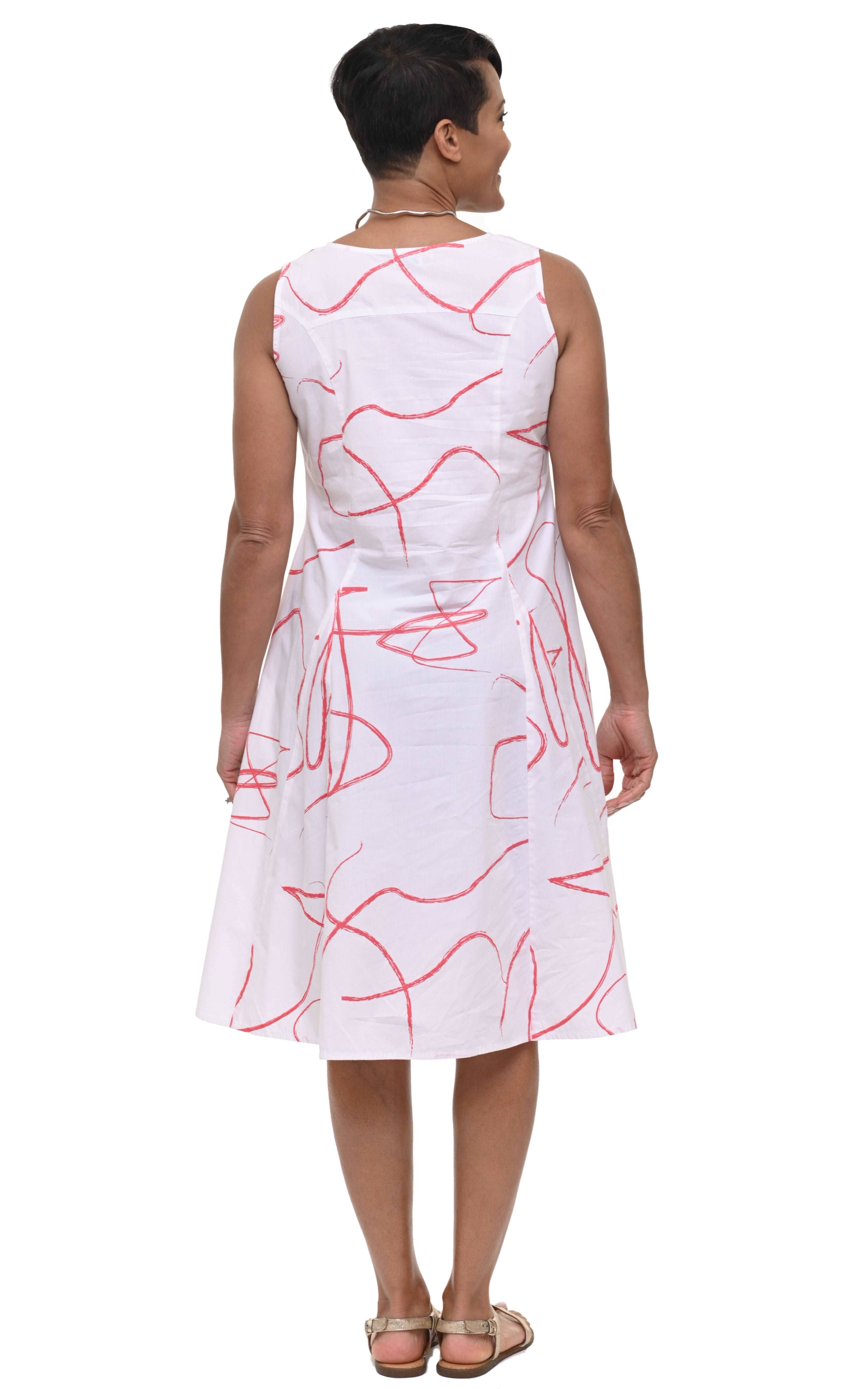 Tulip Clothing – wholesale Klänning - Dam – CV656 Poppie Klänning i Hibiscus Band**2