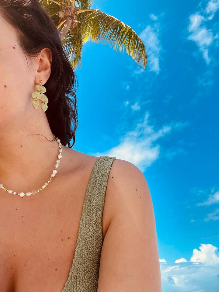 Achat- und Perlenkette für den Großhandel von terracottaandsun