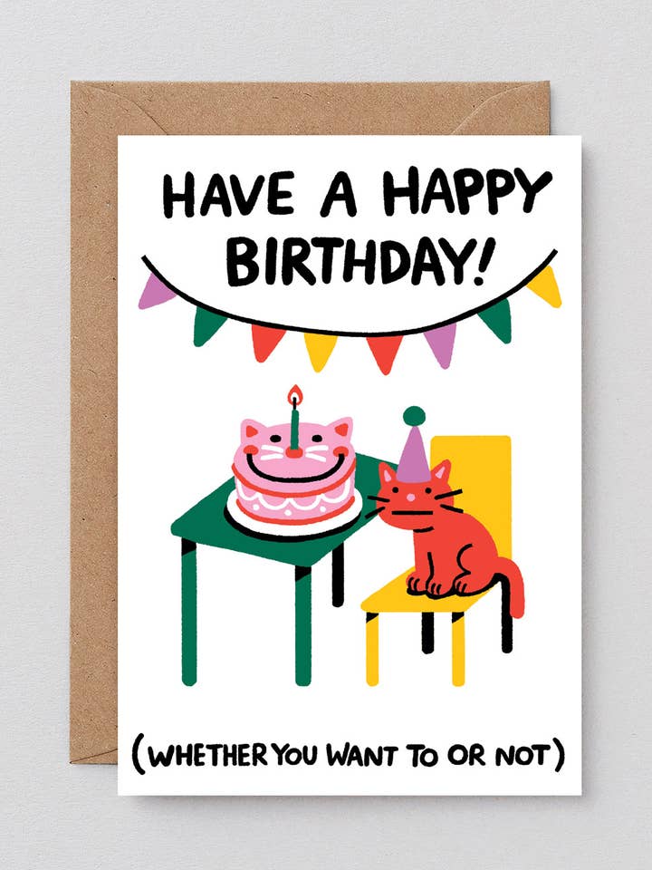 Hav et lykkeligt fødselsdagskort for engroshandel hos Wrap (US duties paid)