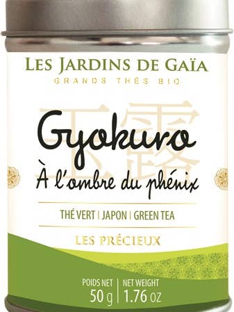Green tea - Gyokuro 玉露 for wholesale by Les Jardins de Gaïa / Terra Madre