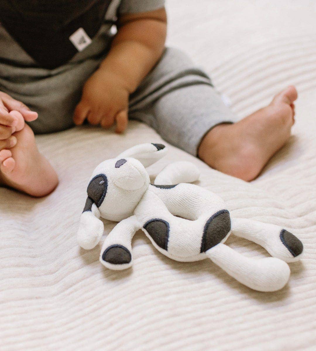 Puppy Plush Baby Rattle for wholesale on Faire1