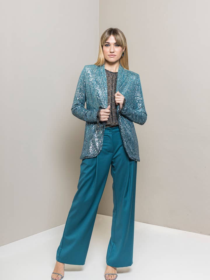 PAMELA - giacca pailettes sfumate per la vendita all'ingrosso da parte di BE LIMOUSINE