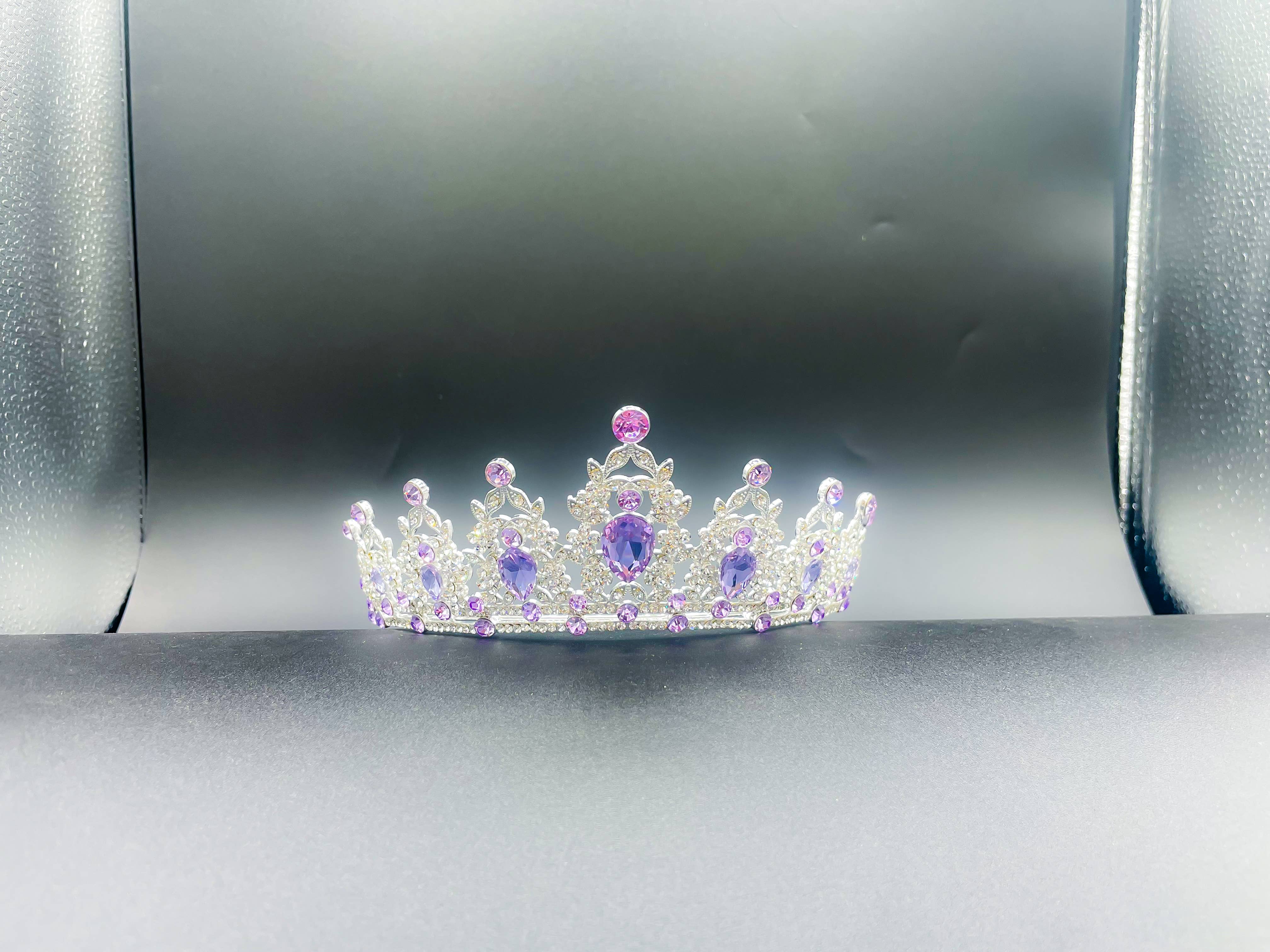 Elegant World Corporation - Vente Diadème – femme - Diadèmes en cristal et strass, couronnes, Quinceañera Bridal Wedding 33