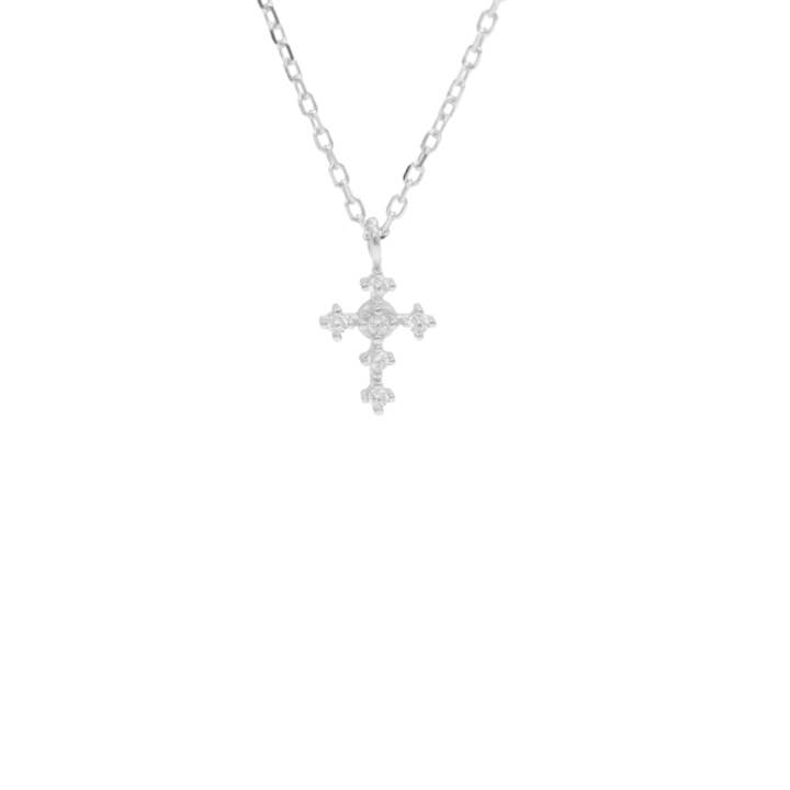 Haley's Cross Silver Necklace for wholesale by Full Herizon