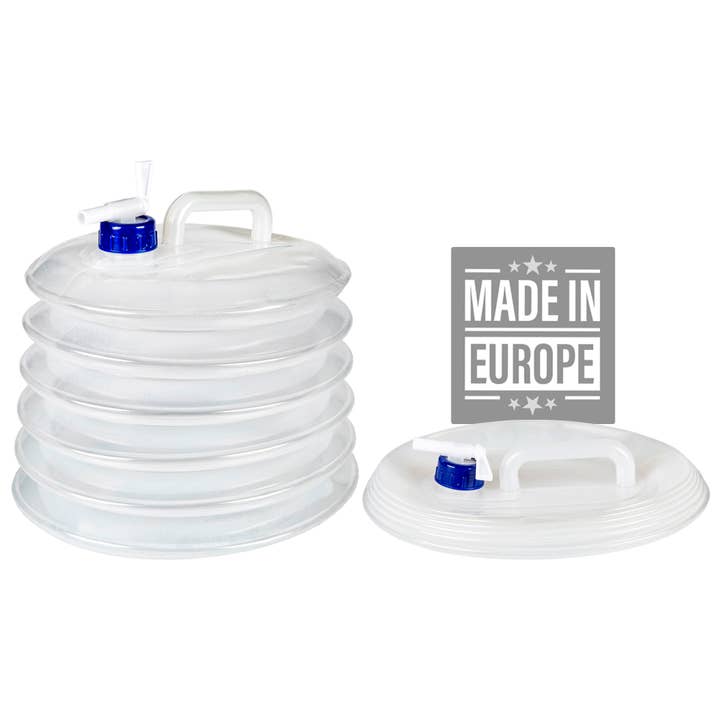Crystalia - Wholesale Water Bottle - Collapsible Water Container, Accordion Jerrycan, 2.6 Gal1