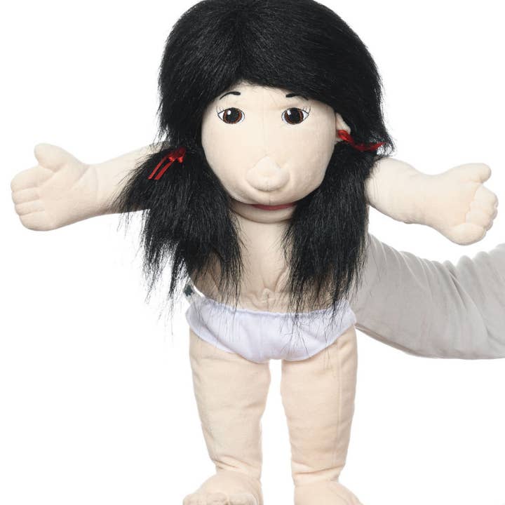 Flat Friends – wholesale Puppet – Kids & baby – Suki, Girl Hand Puppet