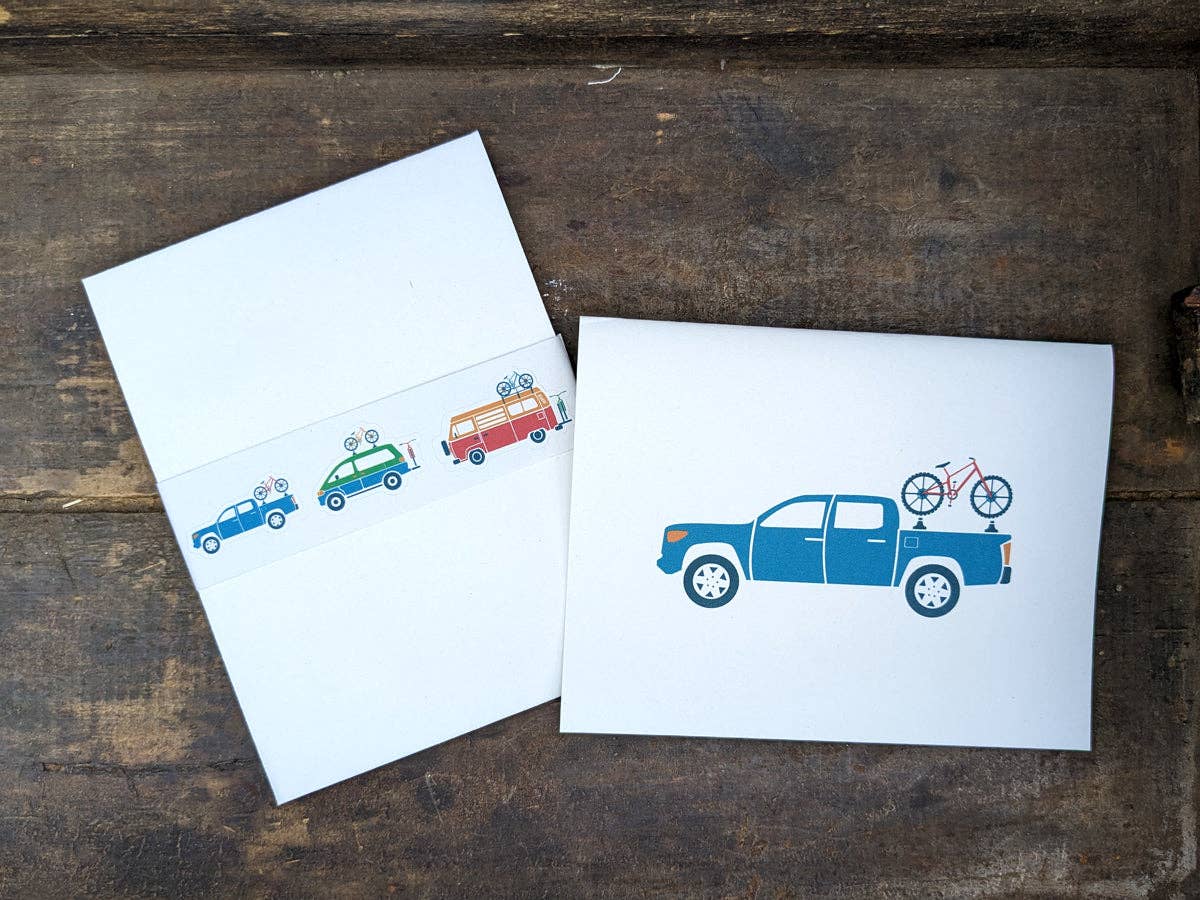 Soijen Illustrations - Wholesale Everyday Greeting Card - Bicicleta | Bike Adventure | Assorted Greeting Card Set4
