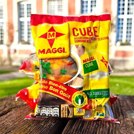 100 MAGGI terninger (400g) for engroshandel hos Épicerie des Savanes