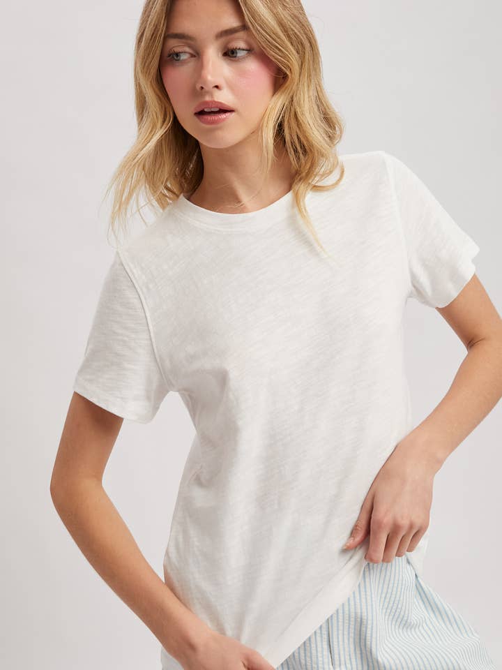 CAMISOLA BÁSICA DE MALHA / WL25-11468 por atacado de Wishlist Apparel