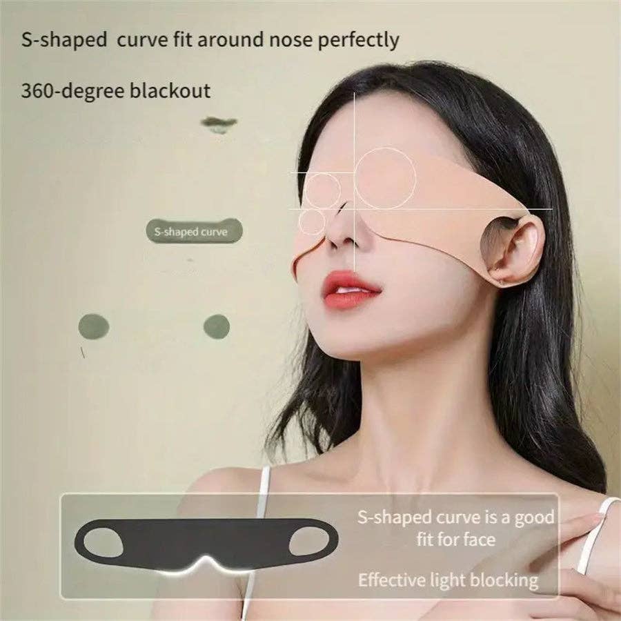 Bay & Loom - Wholesale Sleep/Eye Mask - Capsule Light-Blocking Eye Mask5