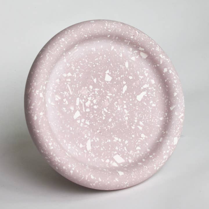 Round Chunky Tray- LILAC for wholesale by Terrazzo Parazo