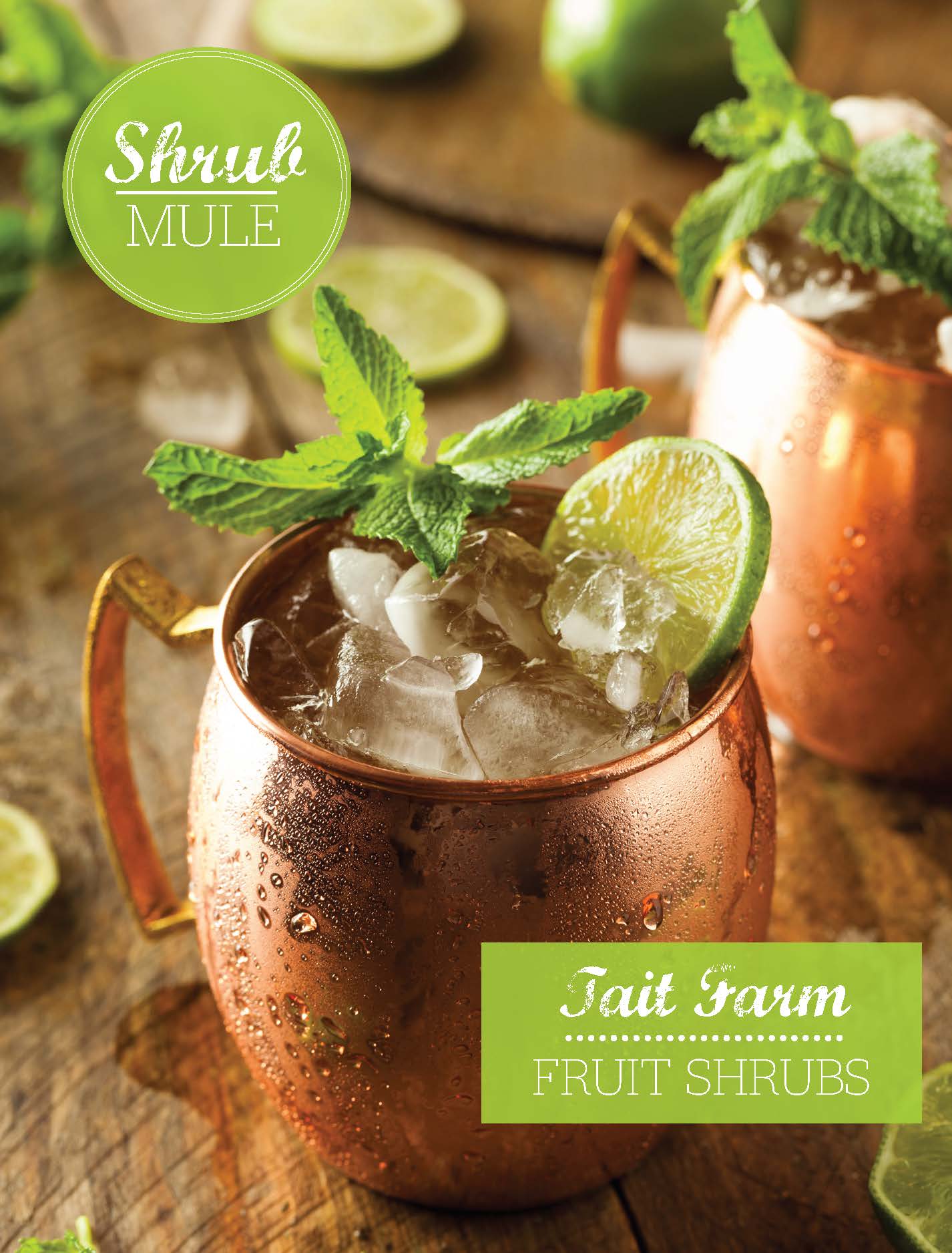 Tait Farm Foods - Vente Mélange/sirop pour cocktails - Gingembre Arbuste3