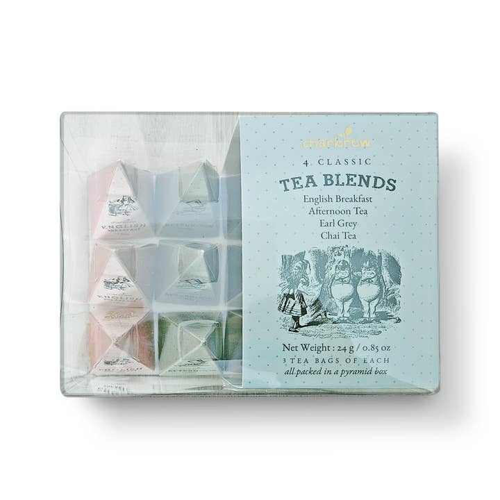 Charbrew Tea & Coffee – wholesale Tepåsar – Alice In Wonderland Classic Te Presentförpackning - 12 Tepåsar