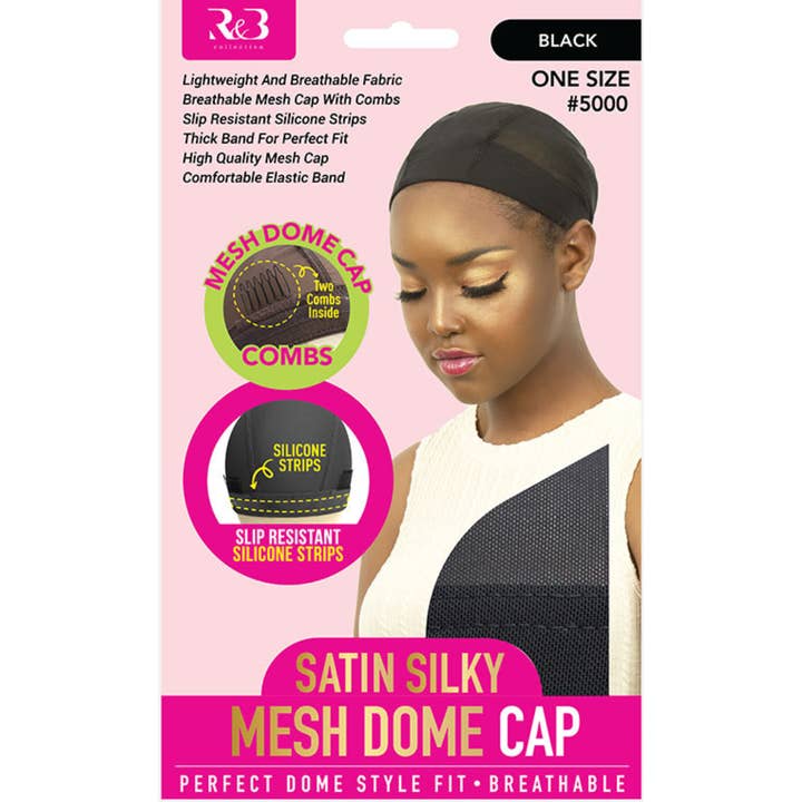 R&B Collection Inc. - Wholesale Wig/Hair Piece - R&B Collection Satin Silky Mesh Dome Wig Cap5