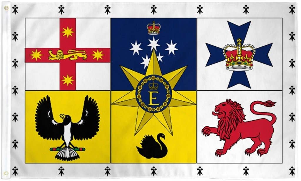 Flags Importer - Vendita all'ingrosso Bandiere - Bandiera Reale d'Australia 3x5ft Poliestere1