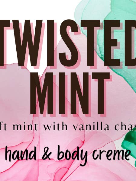 Crème pour les mains et le corps Twisted Mint pour la vente par The Green Rift