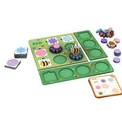 Axis Toys & Gifts - Wholesale Brain game – Child - Sassi My FIrst Logic Game - Matching Flowers2