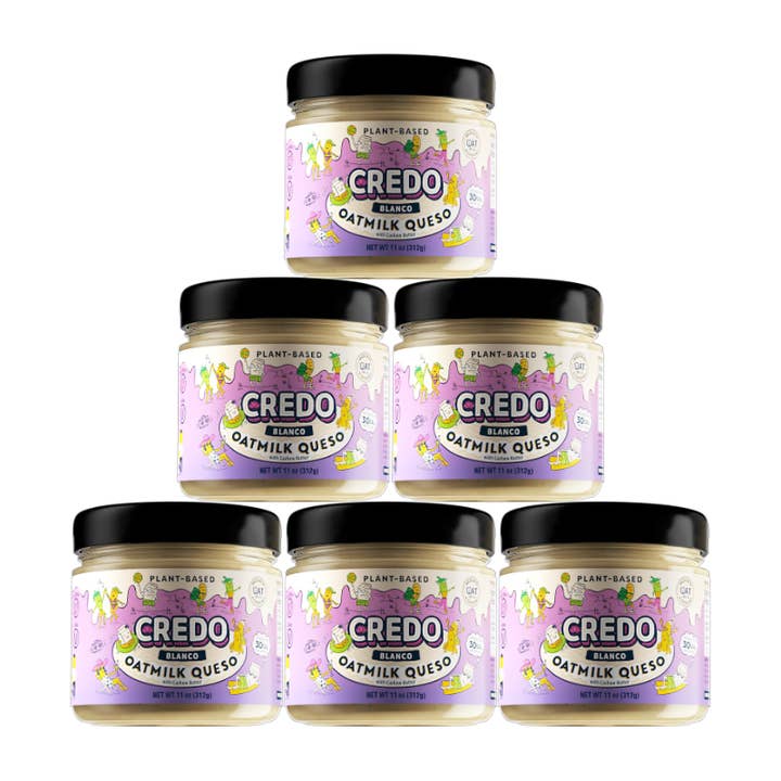 Oatmilk Queso Blanco (Six Pack) for wholesale by Naomi's Happy Place Shop