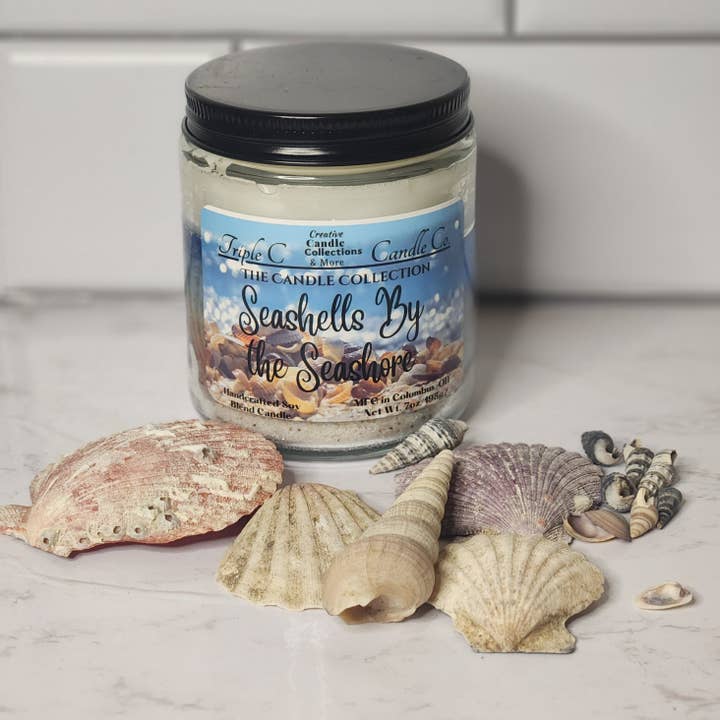 Seashells By the Seashore for wholesale by Triple C Candle Company