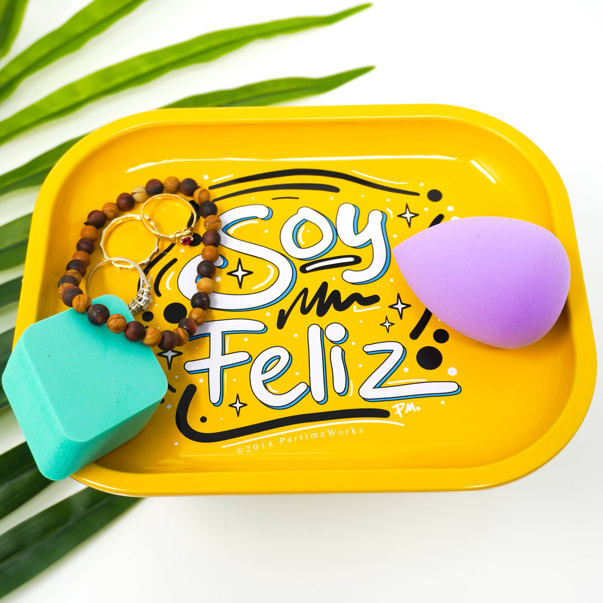 PARTIMEWORKS - Wholesale Decorative Tray - Soy Feliz Novelty Tray18