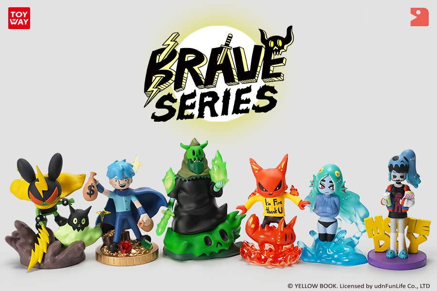 BCmini - Wholesale Decorative Figurine - 73090 Brave Series Blind Box-818