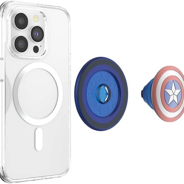 POPSOCKETS - Wholesale Phone Grip - 🌸 Magsafe Enamel Captain America 🌸