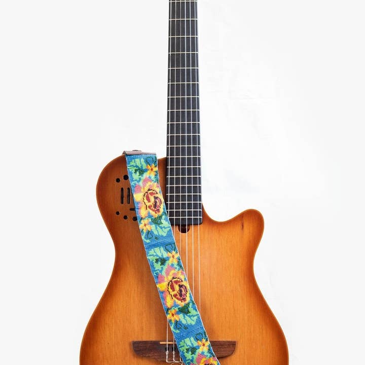 Joplin - Country-Style Beaded Guitar Stra for wholesale by Mother Sierra